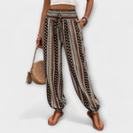 Louisa | Pantaloni con grafica etnica — 1