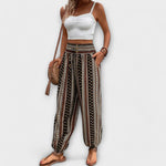 Louisa | Pantaloni con grafica etnica — 2