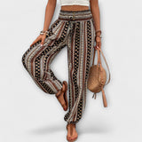 Louisa | Pantaloni con grafica etnica — 3
