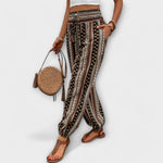 Louisa | Pantaloni con grafica etnica — 4