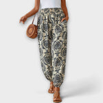 Louisa | Pantaloni con grafica etnica — 7