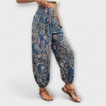 Louisa | Pantaloni con grafica etnica — 9