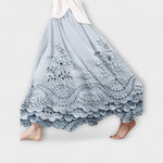 Katharina | Gonna lunga Boho con ricamo — 1
