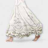 Katharina | Gonna lunga Boho con ricamo — 3