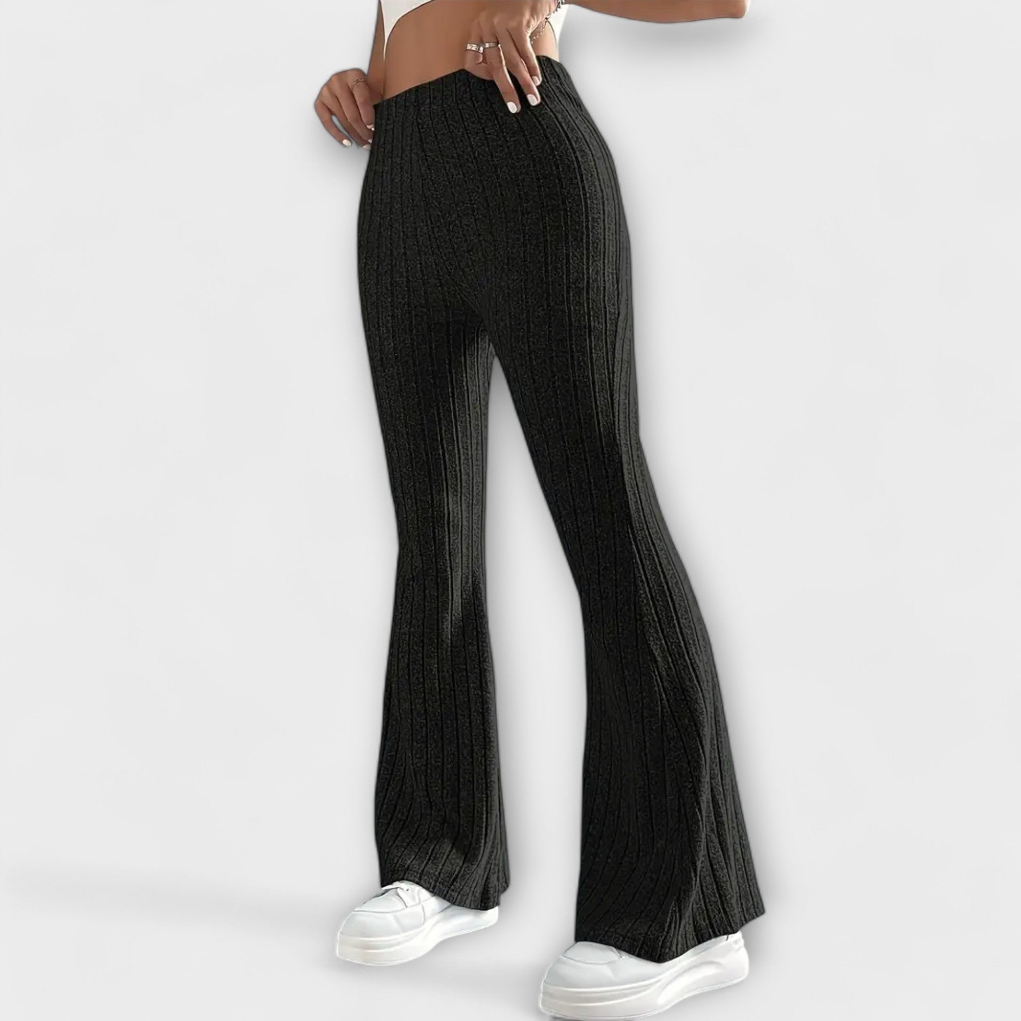 Wanda | Pantaloni eleganti a zampa d'elefante — 4