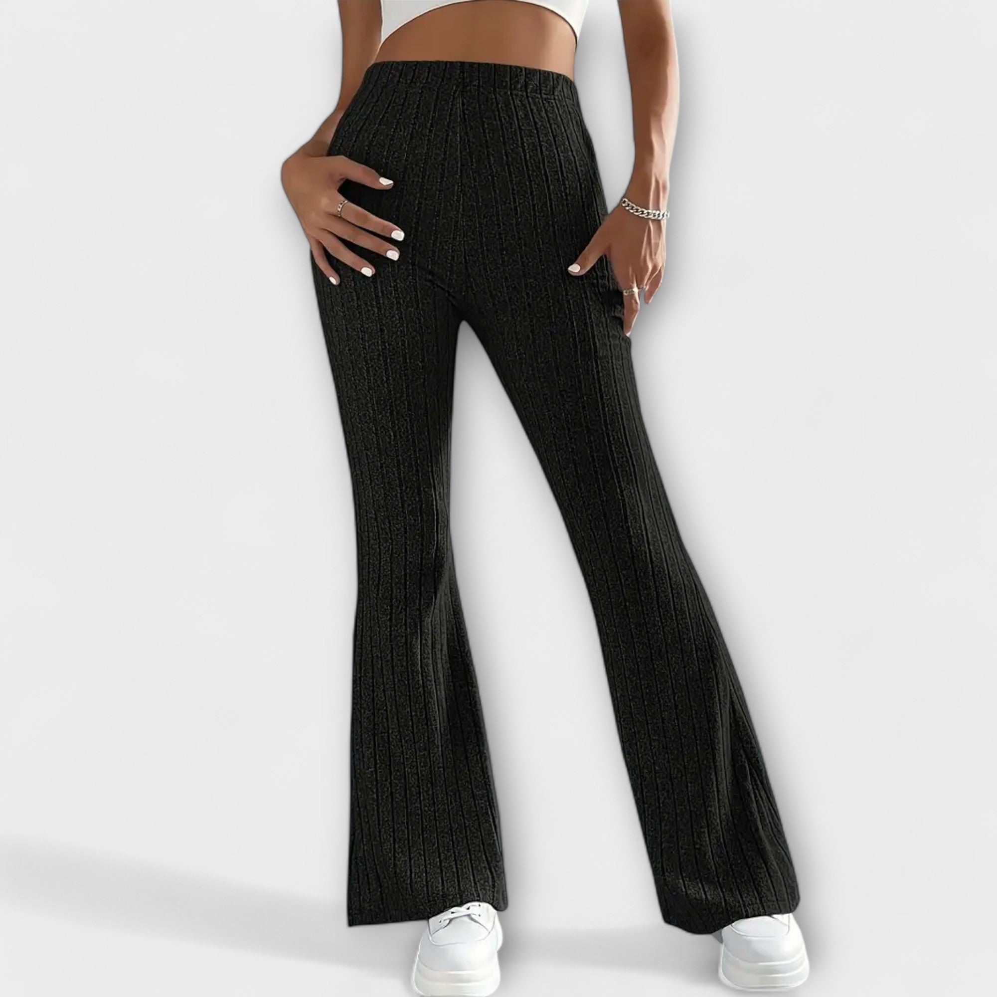 Wanda | Pantaloni eleganti a zampa d'elefante — 5