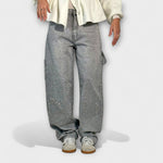 Marta | Jeans Shine dal taglio a palloncino in stile da lavoro — 8