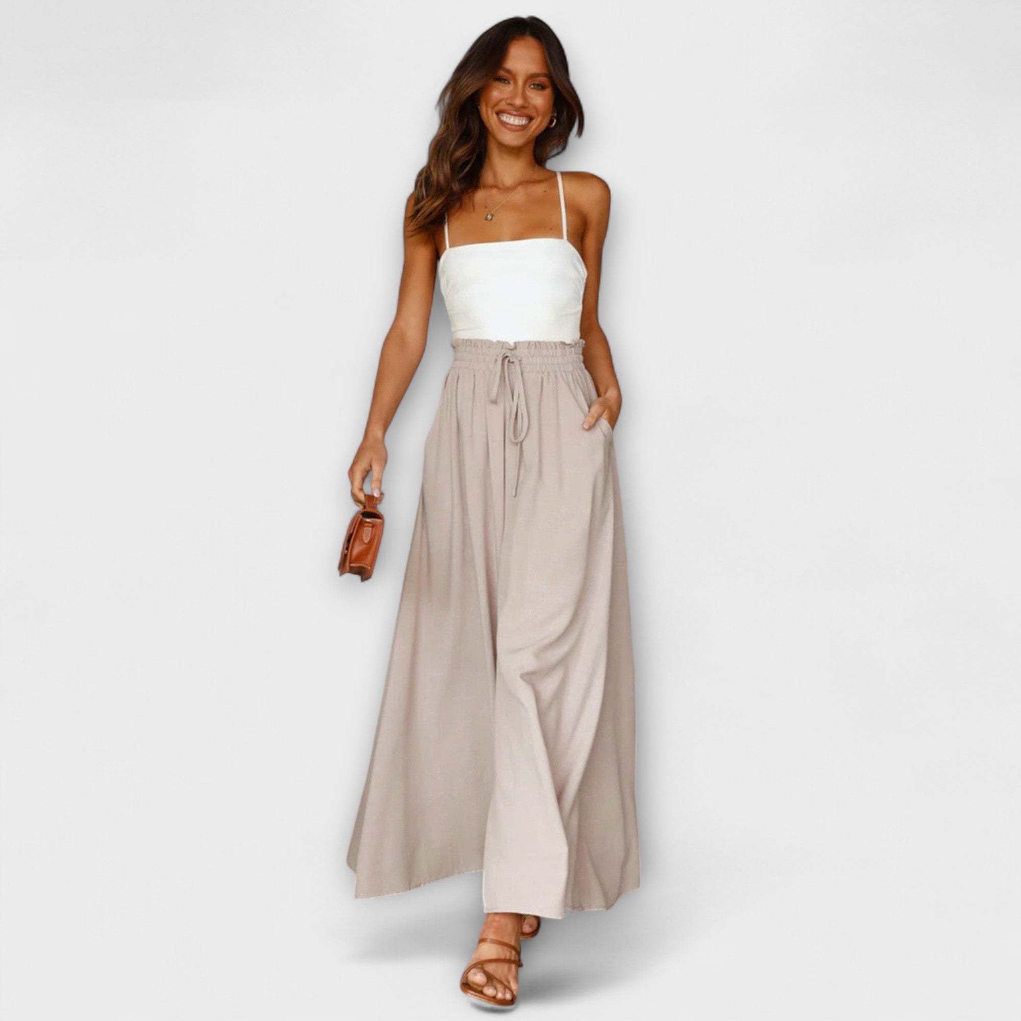 Helga | Comodi pantaloni con piega — 2