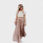 Lea | Gonna lunga a pieghe — 1