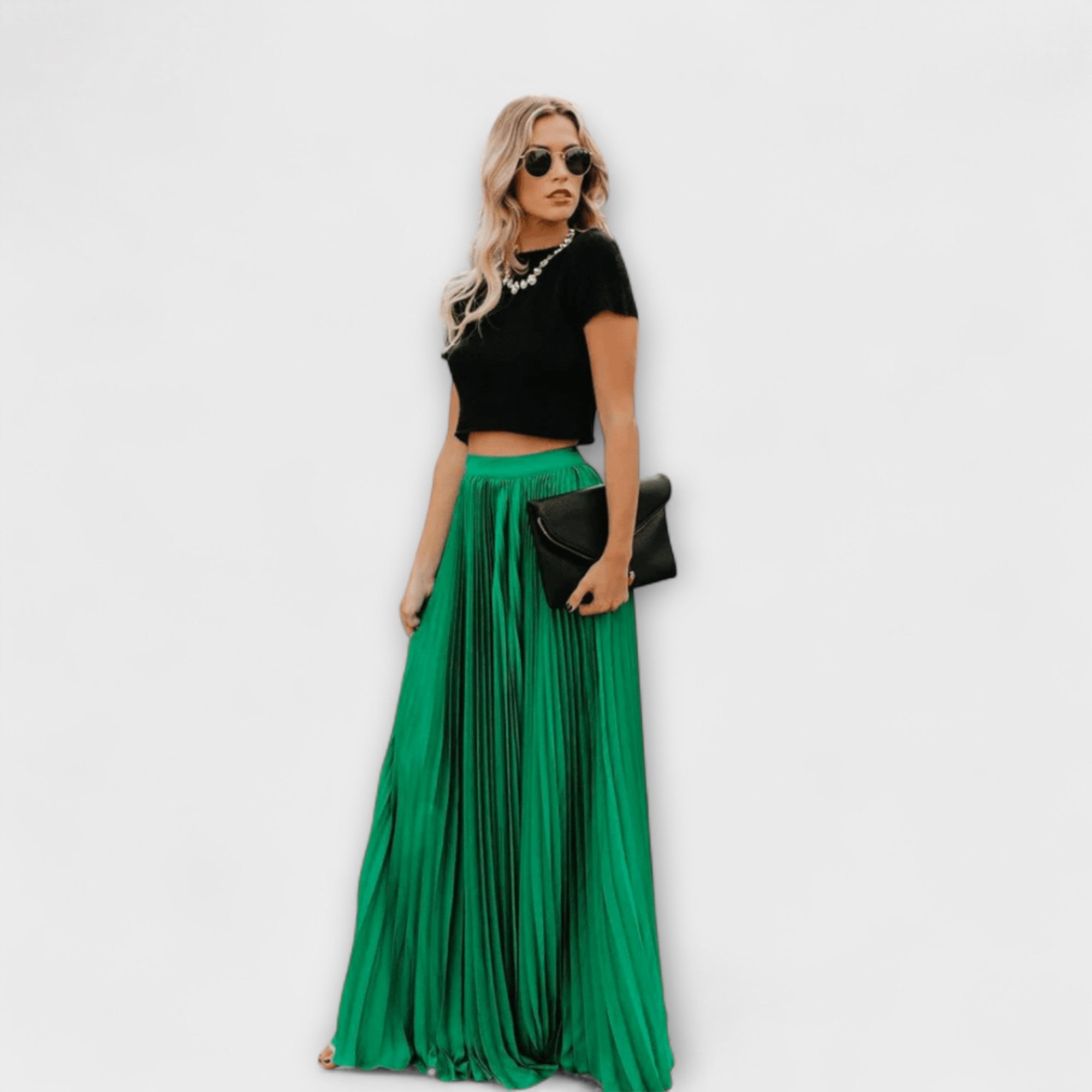 Lea | Gonna lunga a pieghe — 3