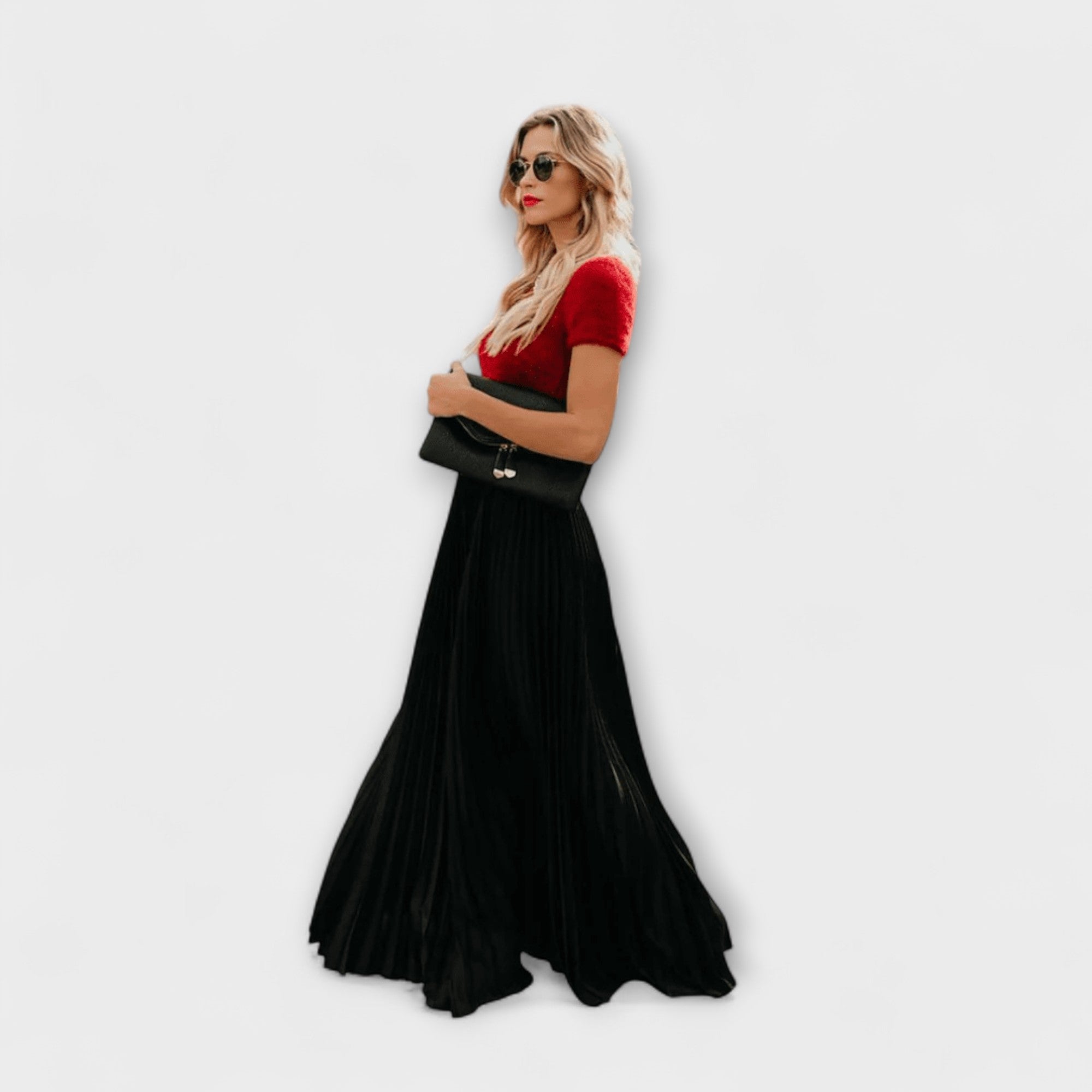 Lea | Gonna lunga a pieghe — 7