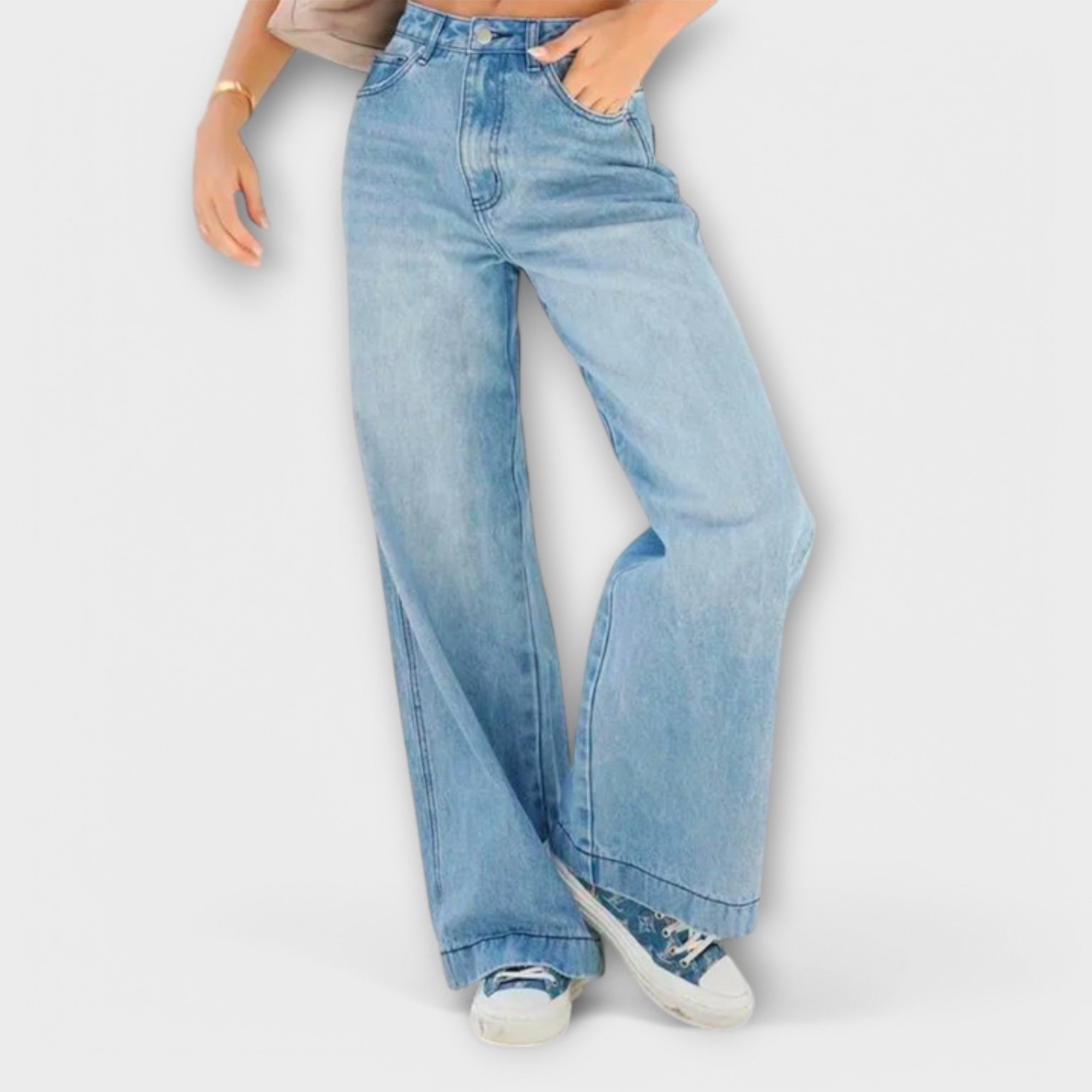 Vivien | Pantaloni larghi da donna — 1