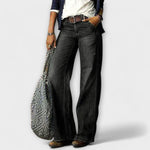 Amelie | Pantaloni in denim a gamba ampia — 2