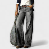 Amelie | Pantaloni in denim a gamba ampia — 3