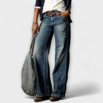 Amelie | Pantaloni in denim a gamba ampia — 4