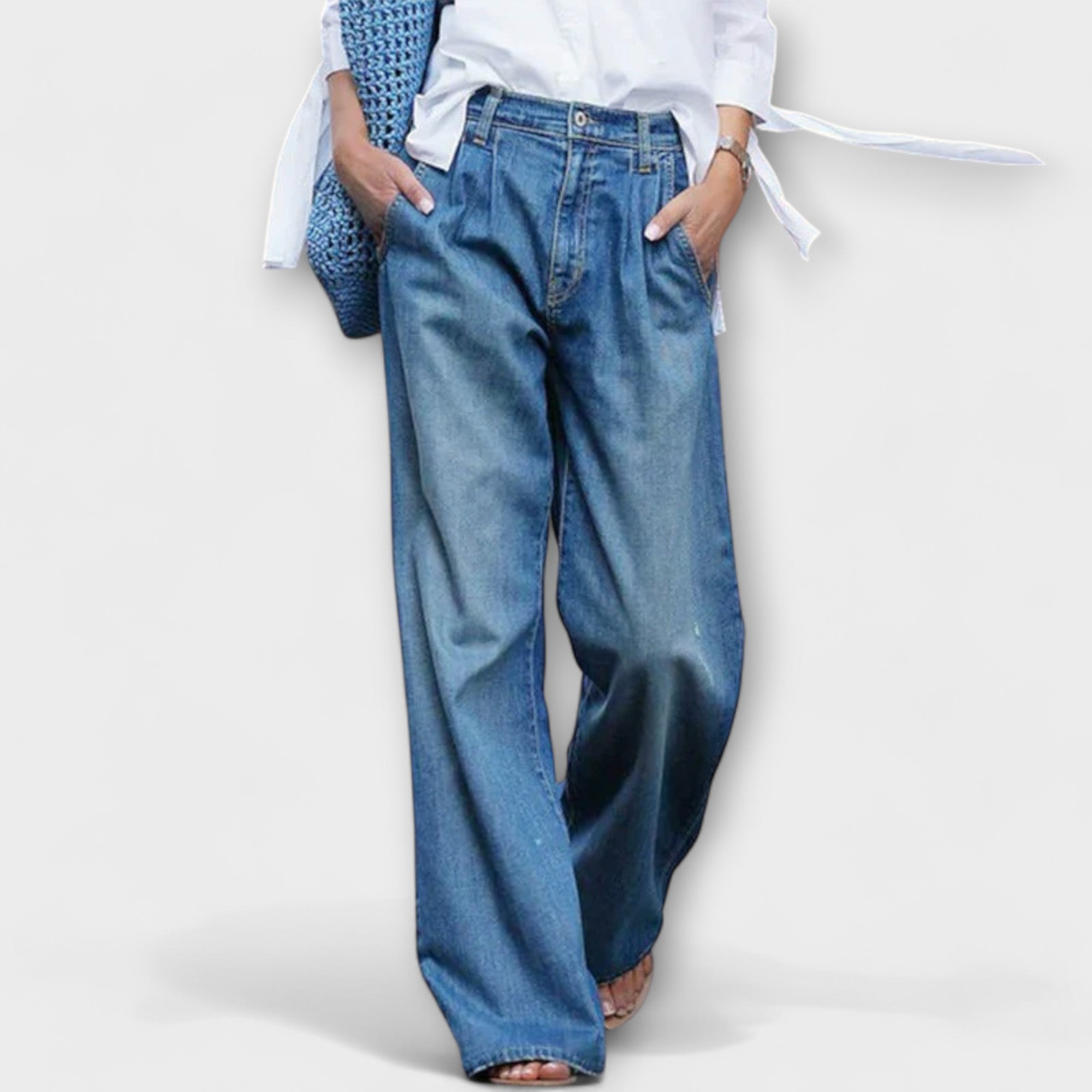 Laura | Jeans a gamba larga di alta qualità — 1