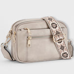 Viola | Borsa a tracolla realizzata in pelle vegana — 3