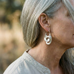 Beate | Orecchini vintage in argento con spirale — 2