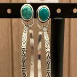 Elfriede | Orecchini boho vintage in onice — 3