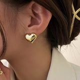 Victoria | Eleganti orecchini a cuore — 5