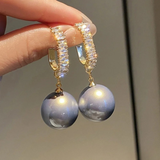 Birgit | Orecchini eleganti con accenti di perle — 3