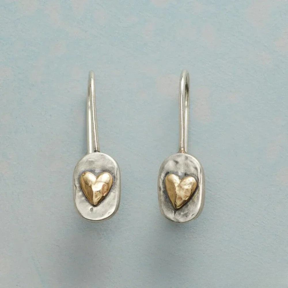 Nele | Orecchini vintage con cuore — 1