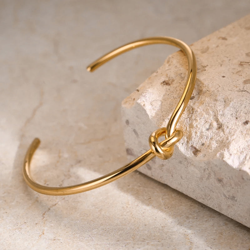 Frederike | Bracciale regolabile con nodo vintage — 1