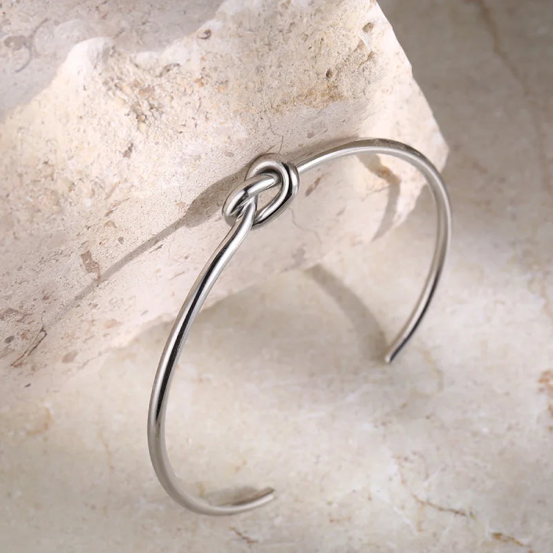 Frederike | Bracciale regolabile con nodo vintage — 3
