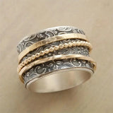 Ute | Anello girevole in stile vintage barocco — 1