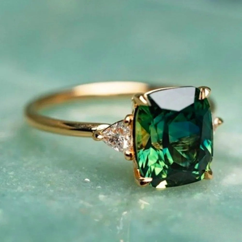Louisa | Anello verde — 1