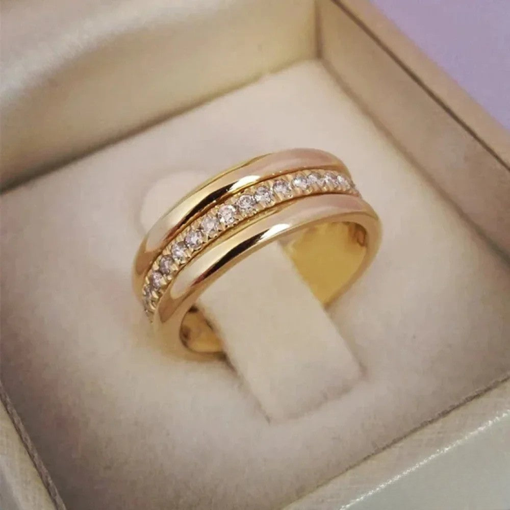 Melanie | Elegante doppio anello — 1
