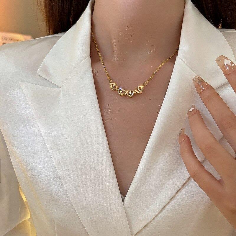 Amelie | Collana di trifoglio — 1