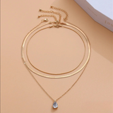 Theresa | Collana con ciondolo a strati — 2