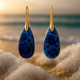 Andrea | Orecchini Blu Abissale — 1