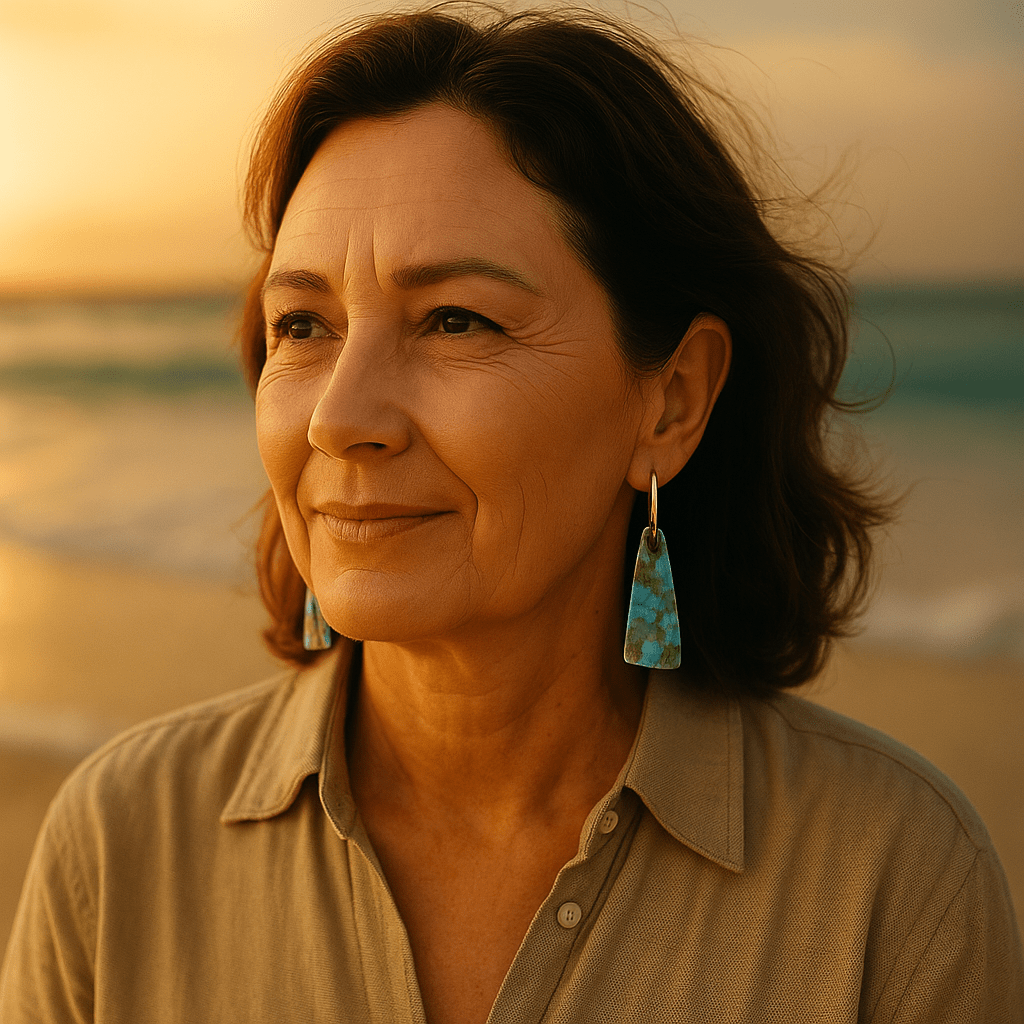 Alina | Orecchini Laguna Blu — 2