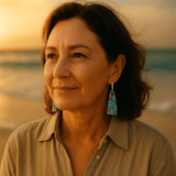 Alina | Orecchini Laguna Blu — 2