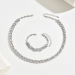 Heike | Elegante set a coda di pesce con vetro e pietre preziose — 8