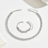 Heike | Elegante set a coda di pesce con vetro e pietre preziose — 8