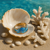 Traudel | Anello vintage dal look graffiato — 3