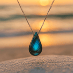 Karla | Collana in labradorite — 1