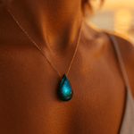 Karla | Collana in labradorite — 4