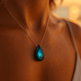 Karla | Collana in labradorite — 4