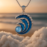 Philippa | Gioielli in argento con motivo ad onde — 1