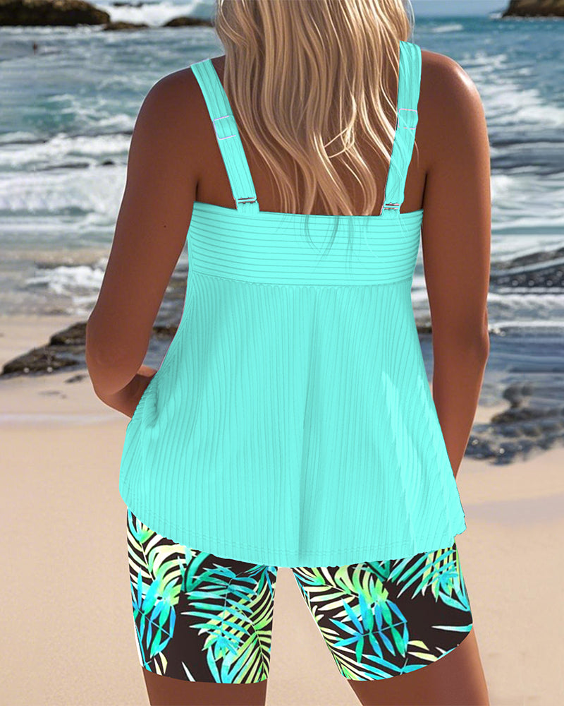 Erna | Set tankini colorato — 2