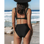 Barbara | Costume intero sgambato tinta unita — 11