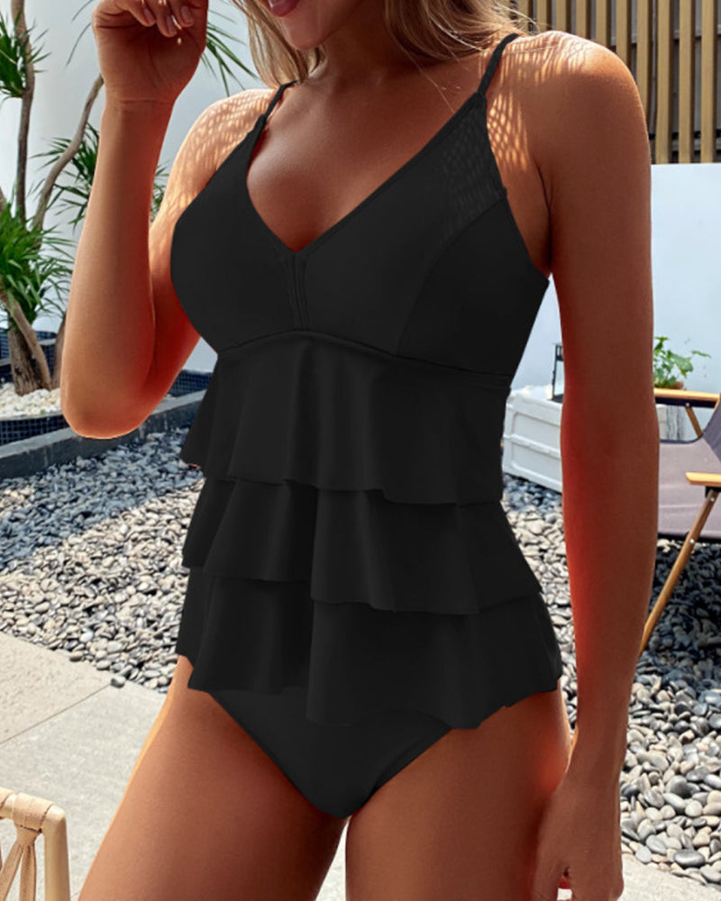 Elisabeth | Costume da bagno elegante con eleganti volant — 4