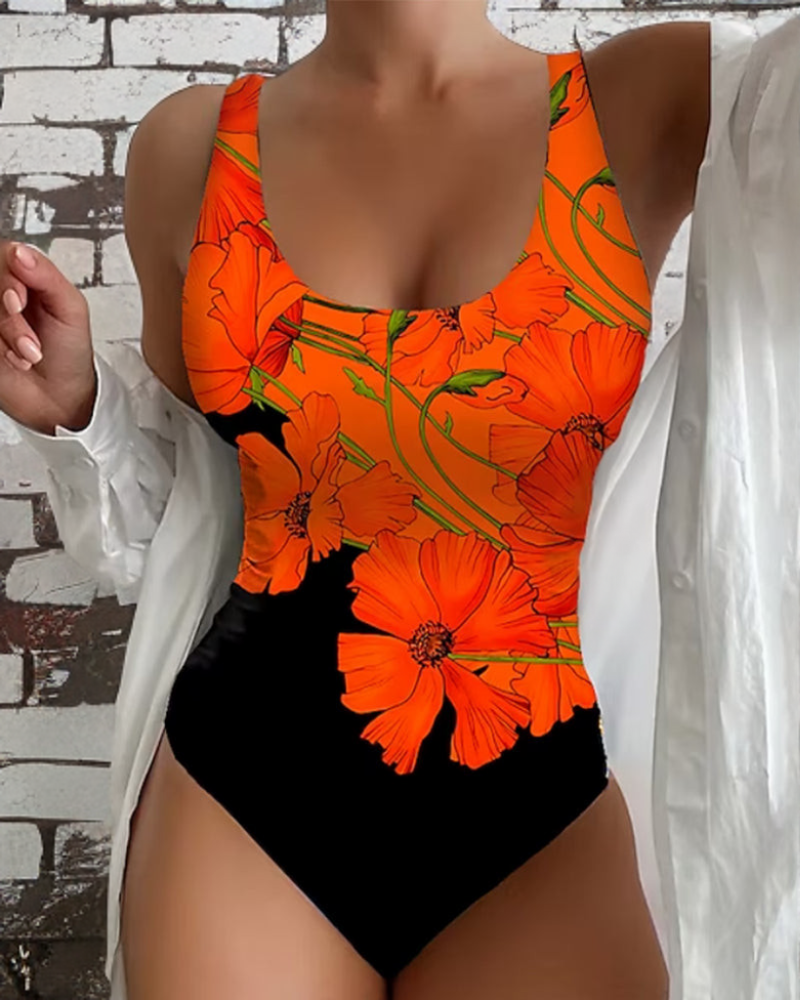Lore | Elegante costume intero floreale — 1