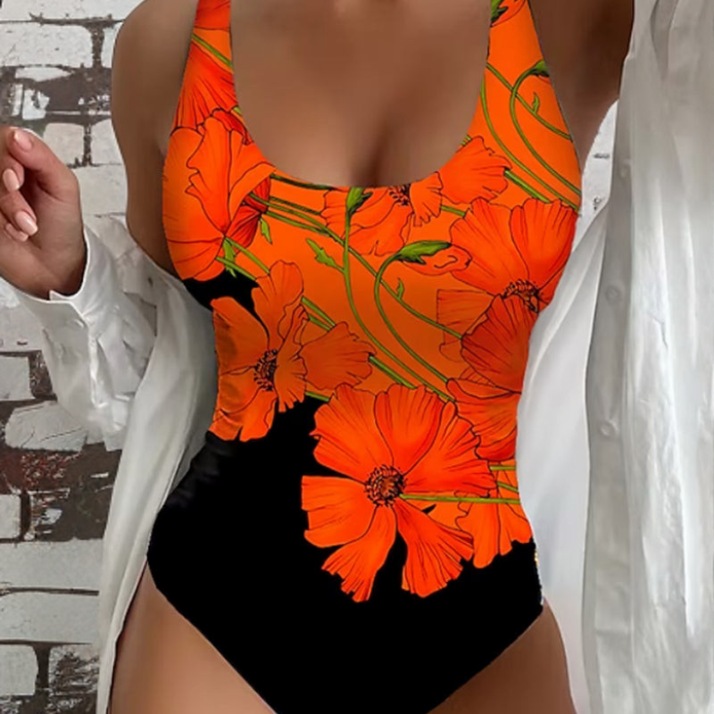 Lore | Elegante costume intero floreale — 1