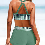 Simone | Bikini a coste a vita alta — 3