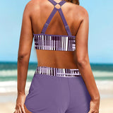 Simone | Bikini a coste a vita alta — 5